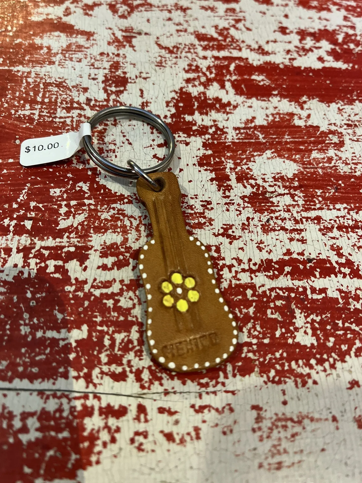 Leather Keychain