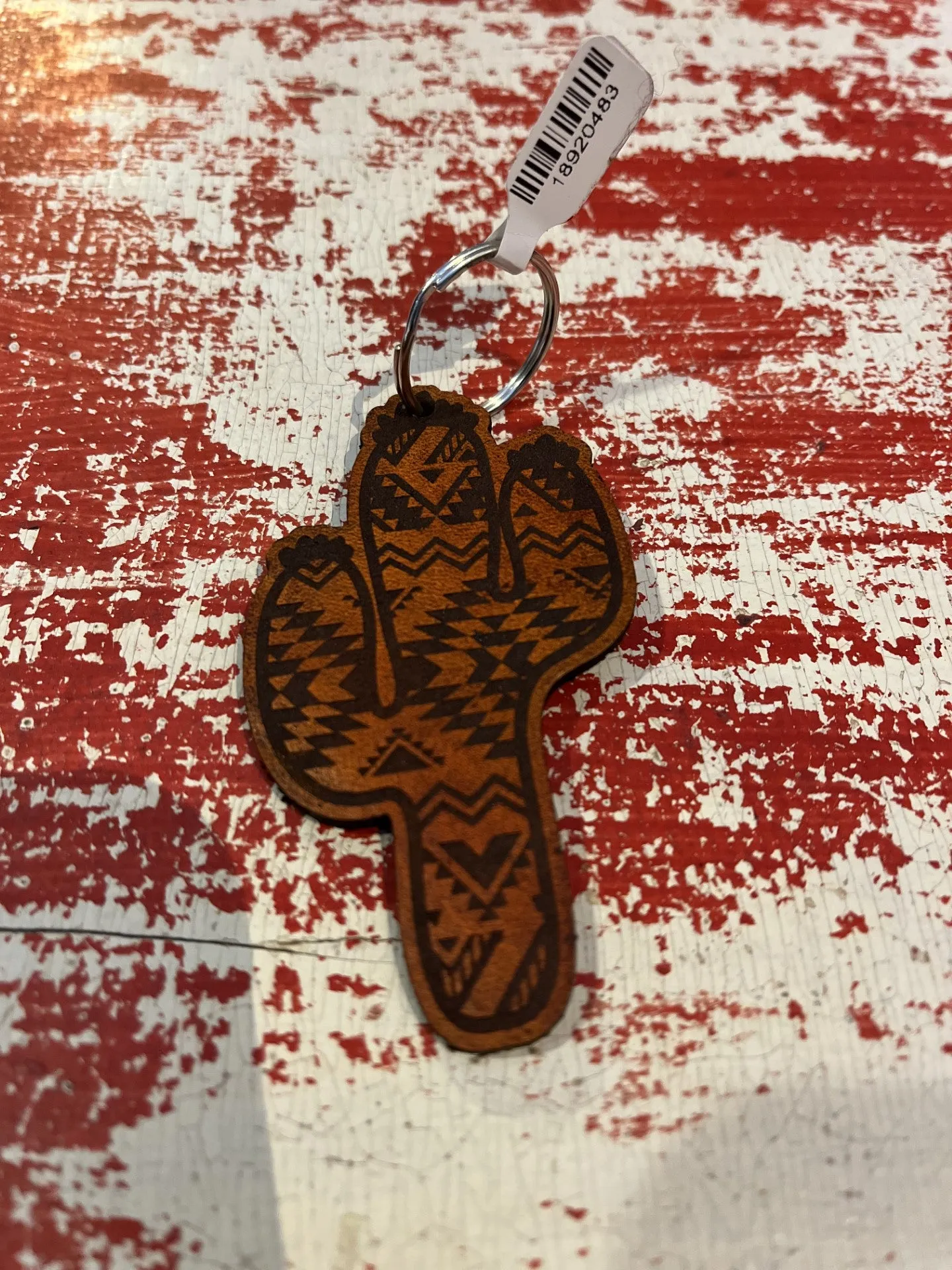 Leather Keychain