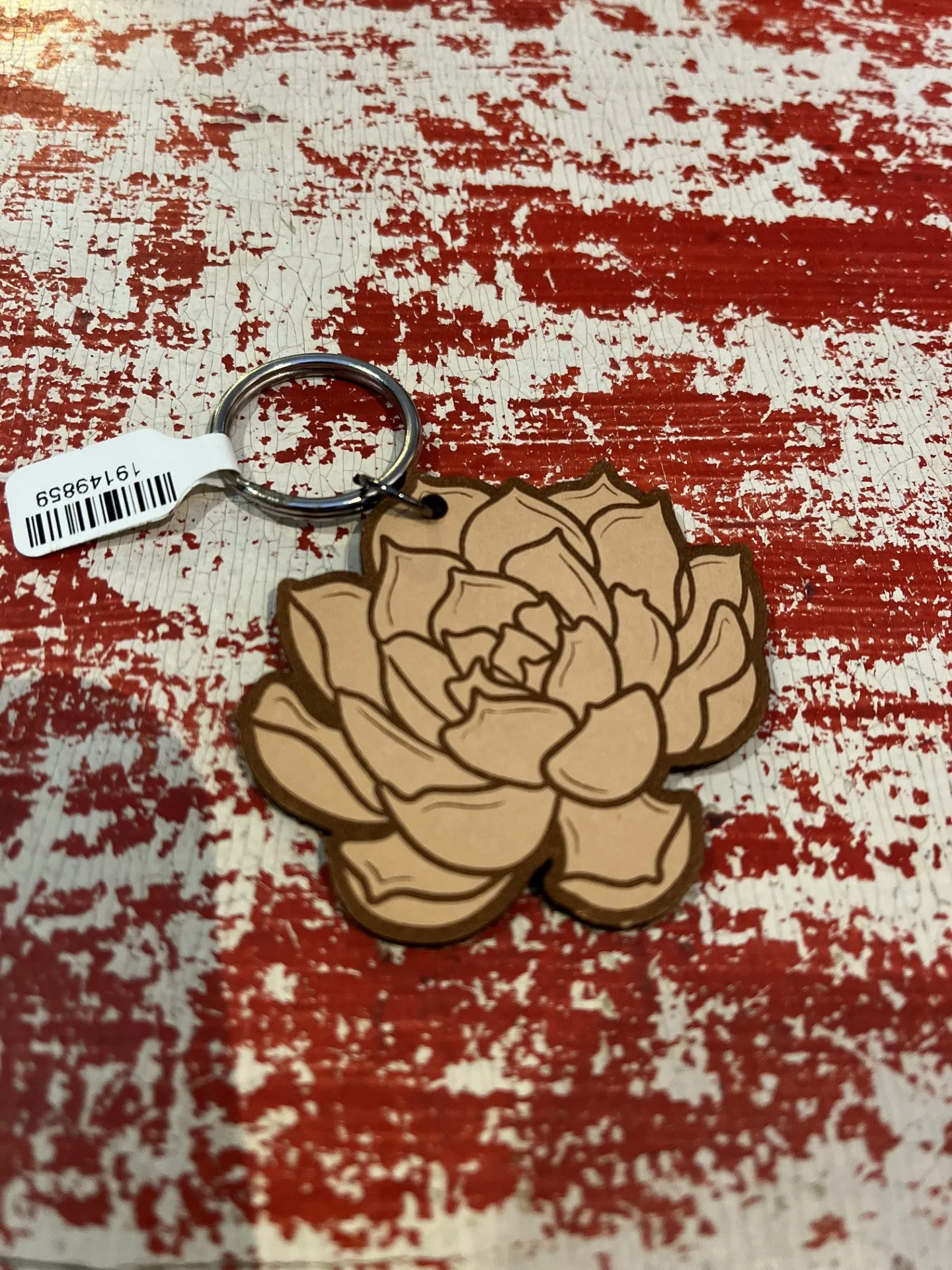 Leather Keychain