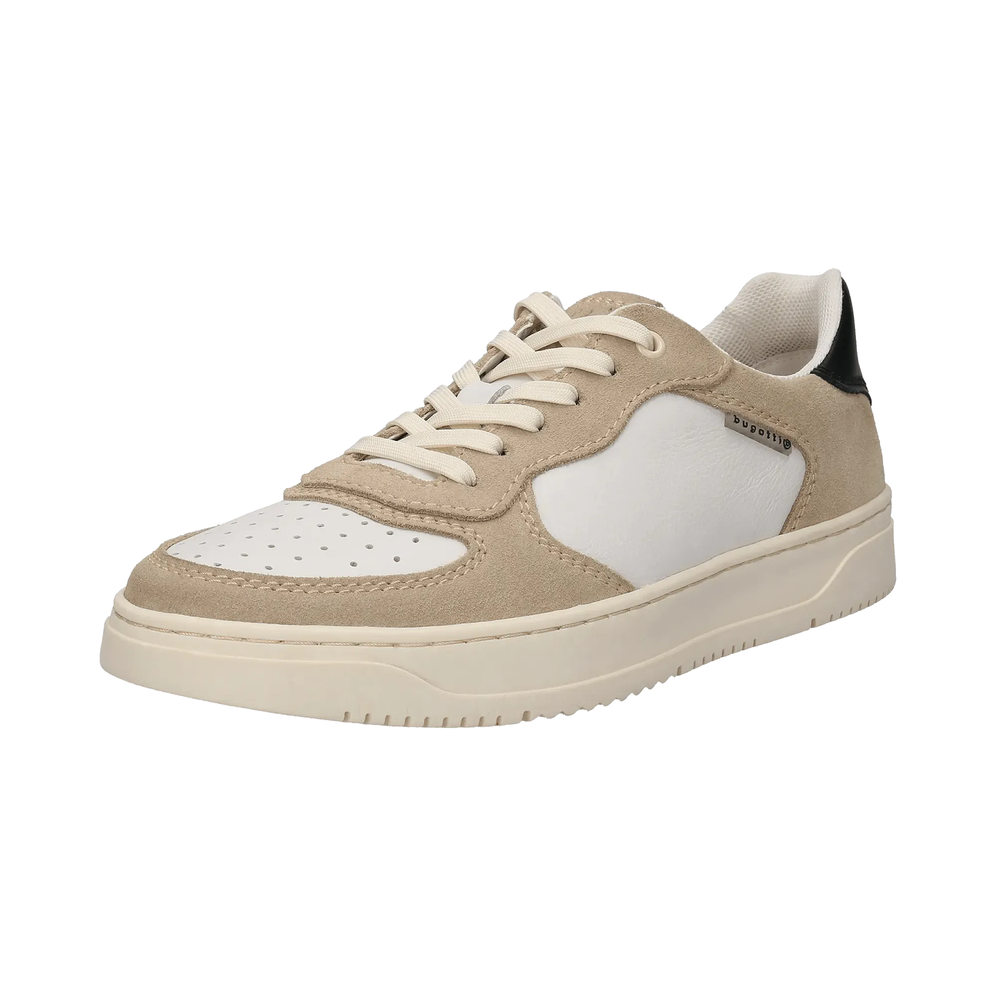Leder Schnürer beige