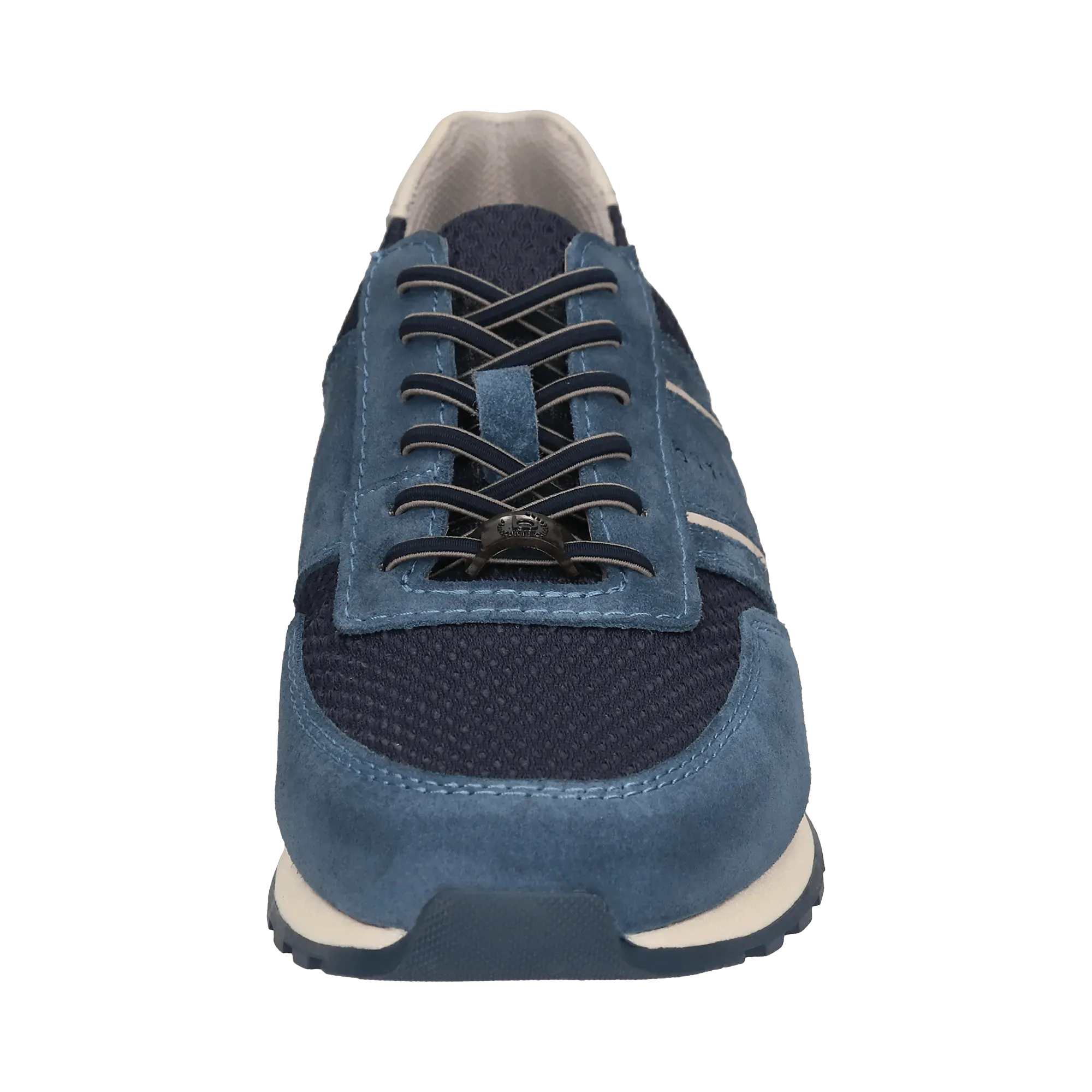 Leder Sneaker blau