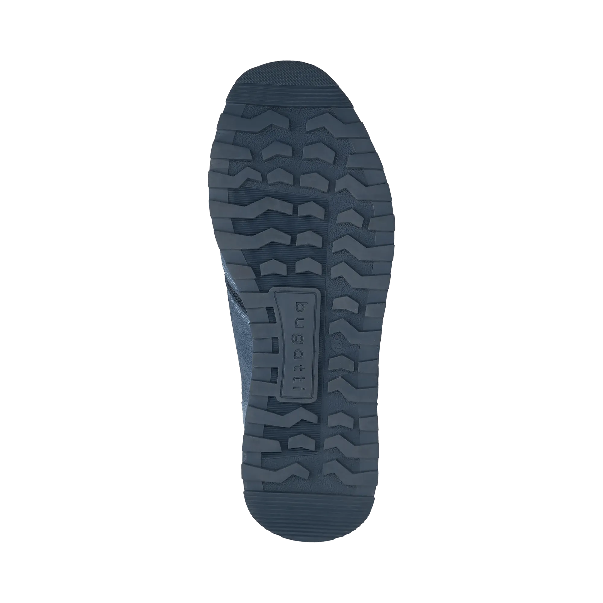 Leder Sneaker blau