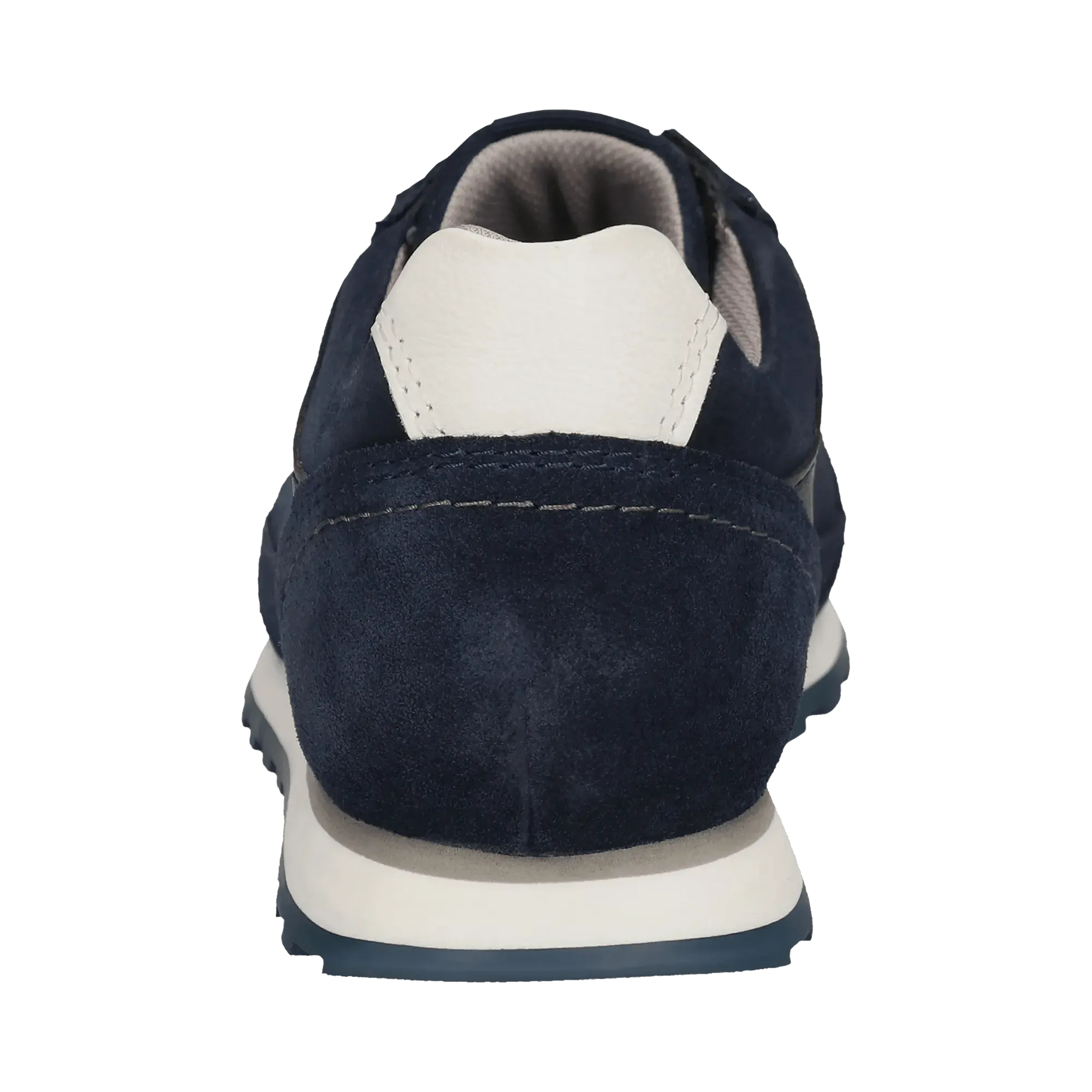 Leder Sneaker dunkelblau