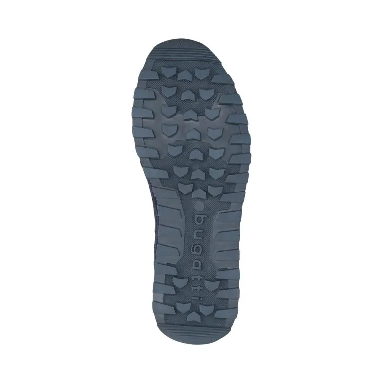 Leder Sneaker dunkelblau