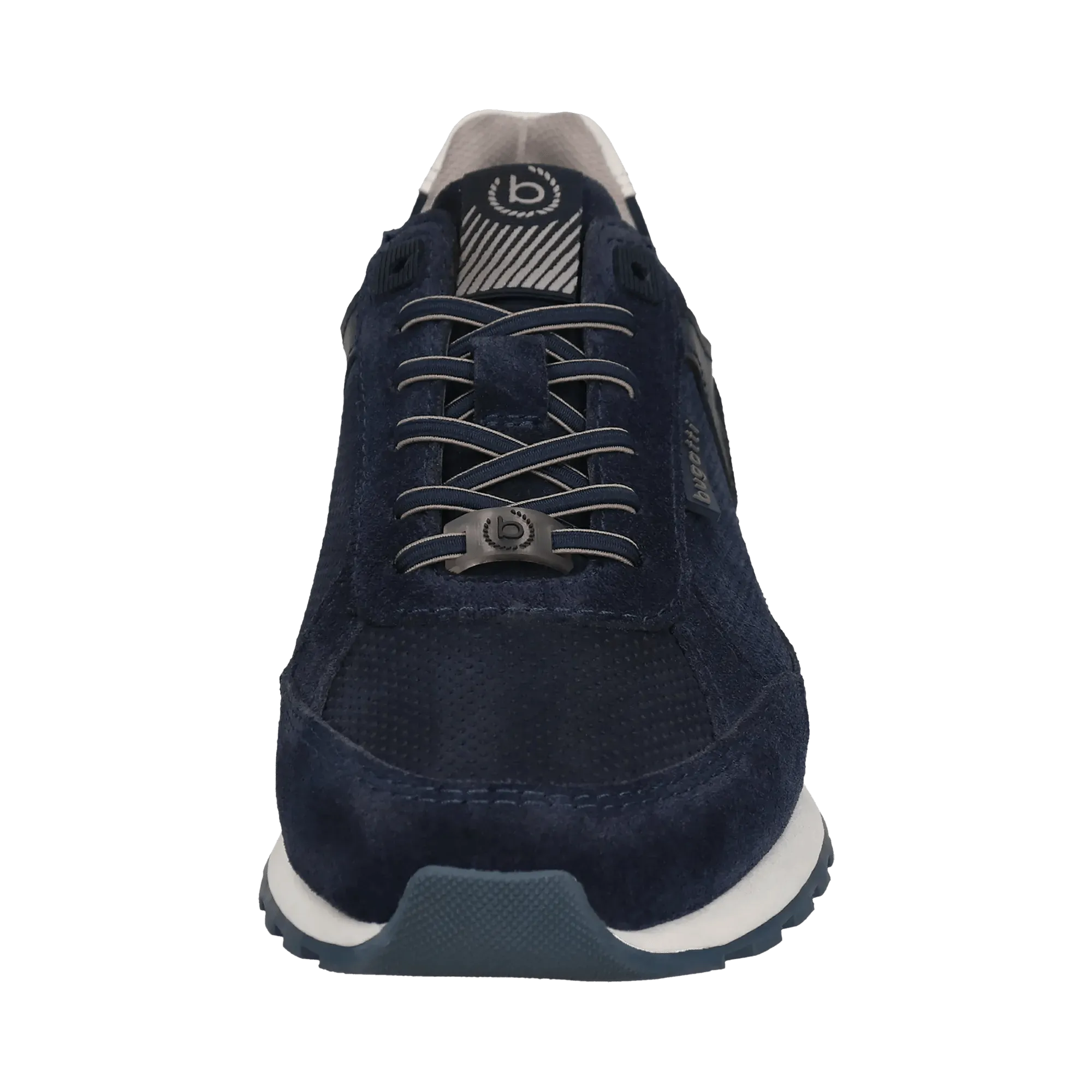 Leder Sneaker dunkelblau