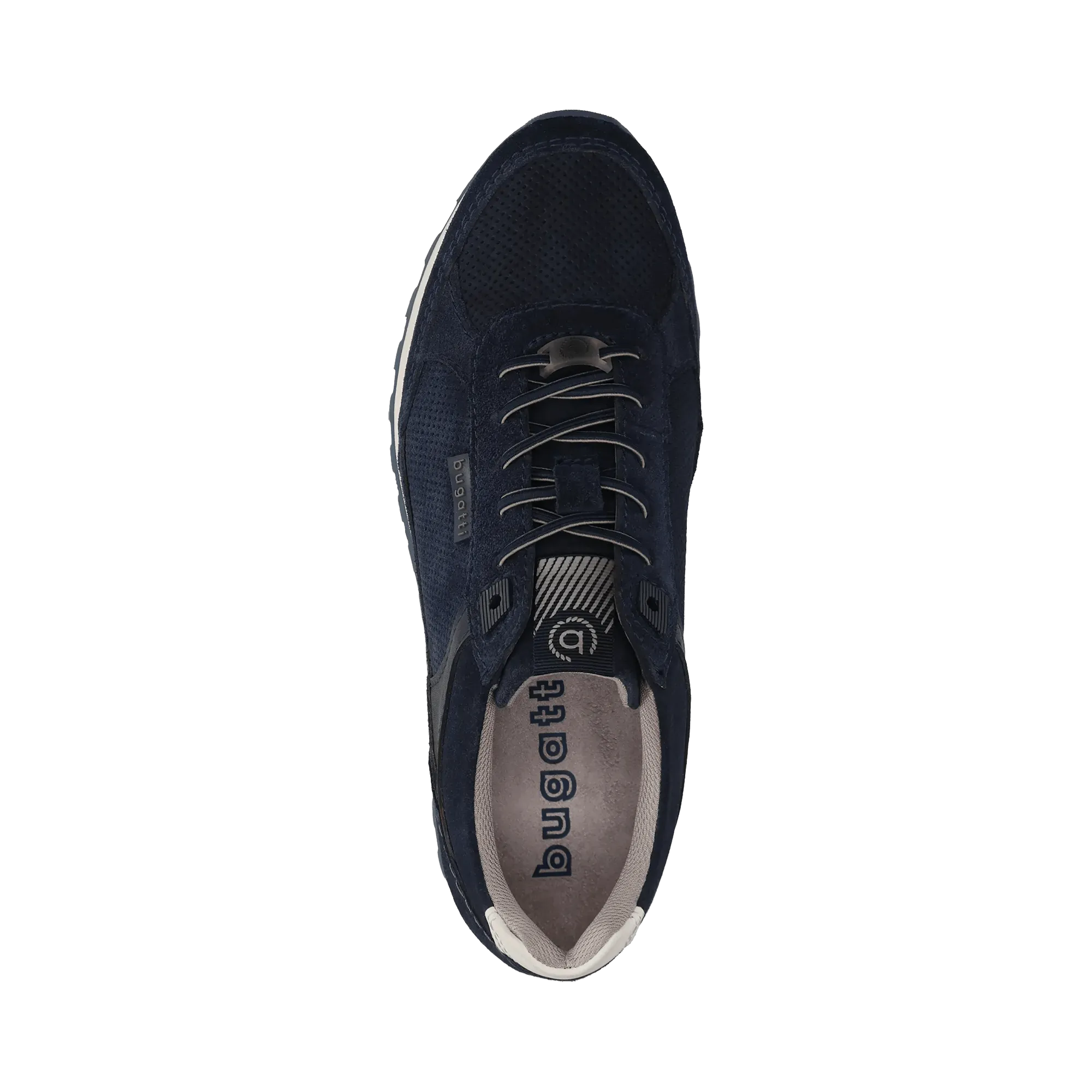 Leder Sneaker dunkelblau