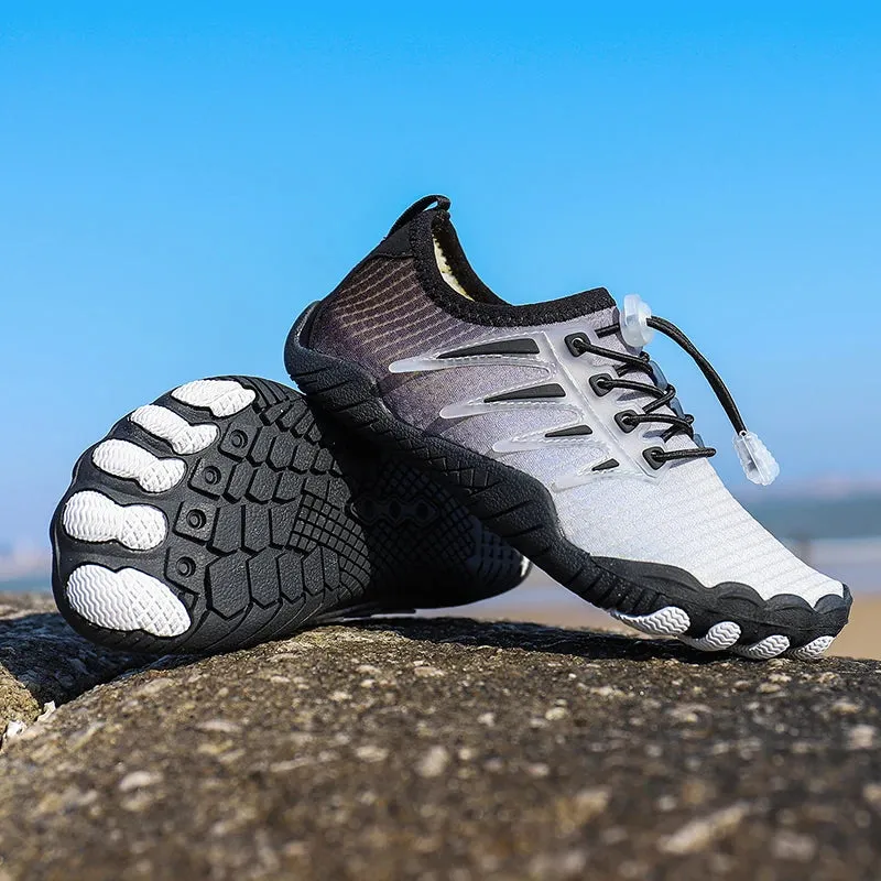 Lightweight Barefoot Lace Up Sneakers For Children