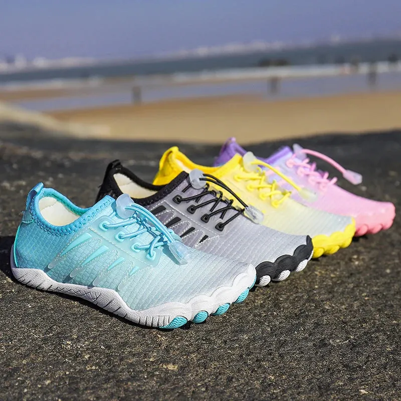 Lightweight Barefoot Lace Up Sneakers For Children