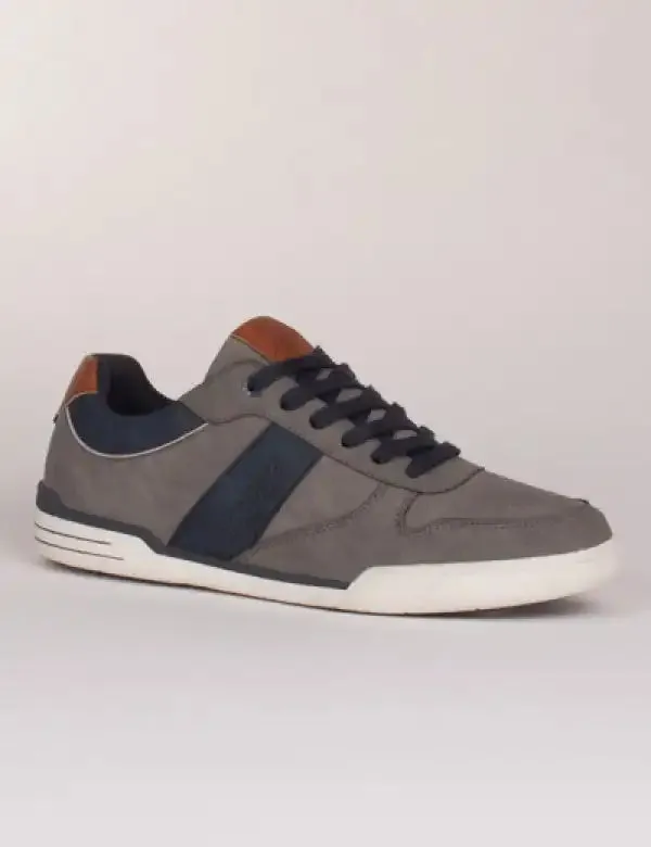 Lloyd & Pryce Mens Trainers Berthwick Shadow Grey