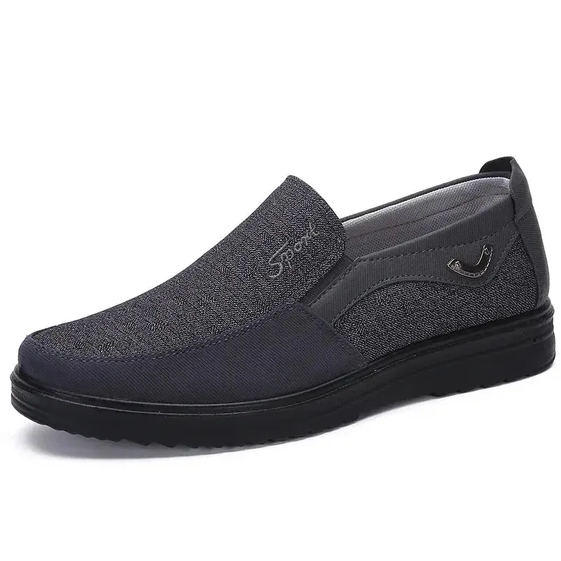Men Casual Shoes Breathable Canvas Shoes Soft Slip-On Espadrilles for Men Loafers Sneakers Comfort Driving Footwear Big Size 50