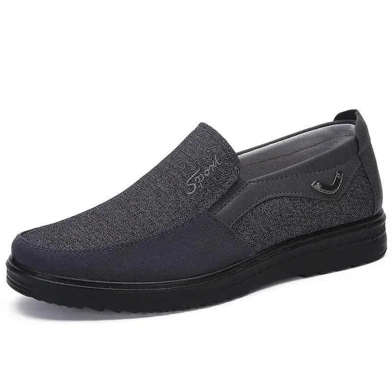 Men Casual Shoes Breathable Canvas Shoes Soft Slip-On Espadrilles for Men Loafers Sneakers Comfort Driving Footwear Big Size 50