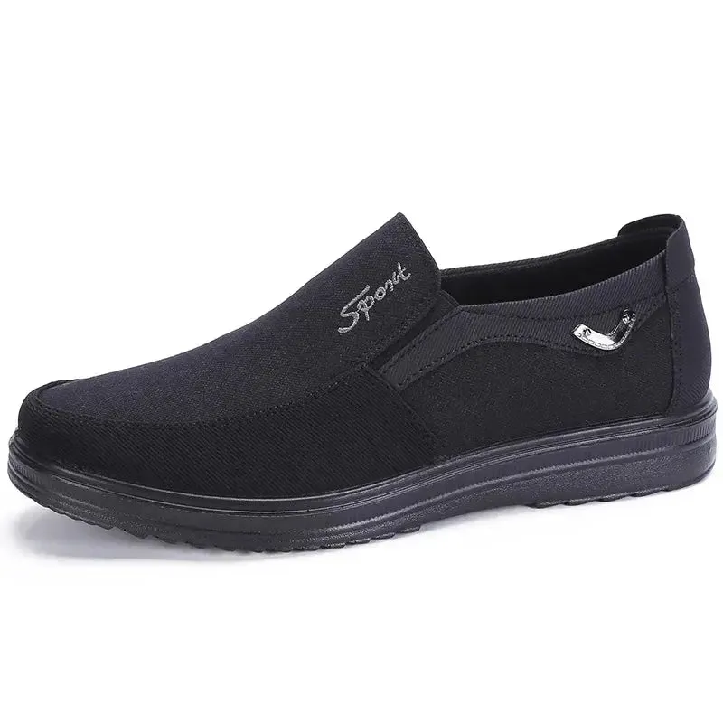 Men Casual Shoes Breathable Canvas Shoes Soft Slip-On Espadrilles for Men Loafers Sneakers Comfort Driving Footwear Big Size 50