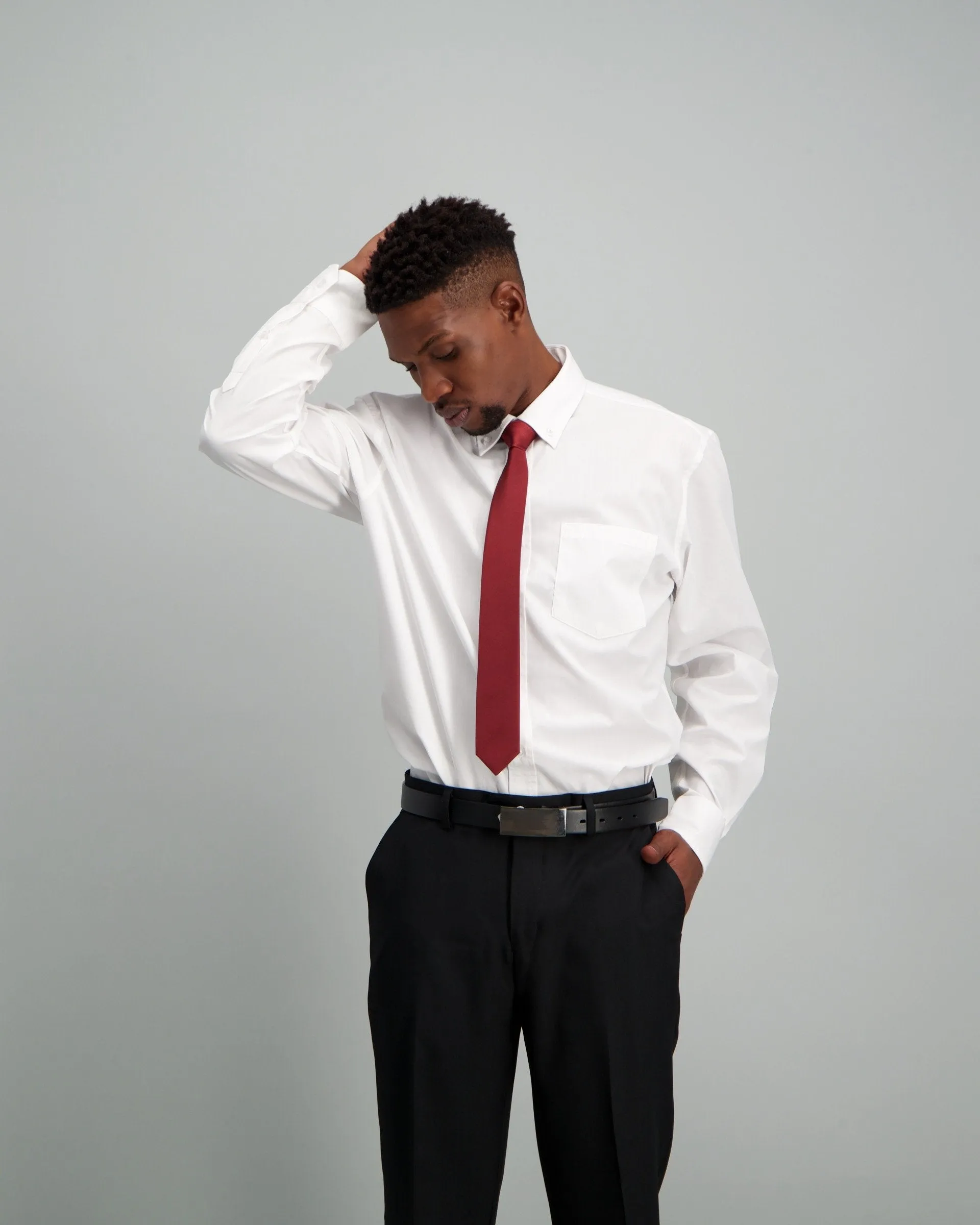 Men's Regular Fit Shirt White