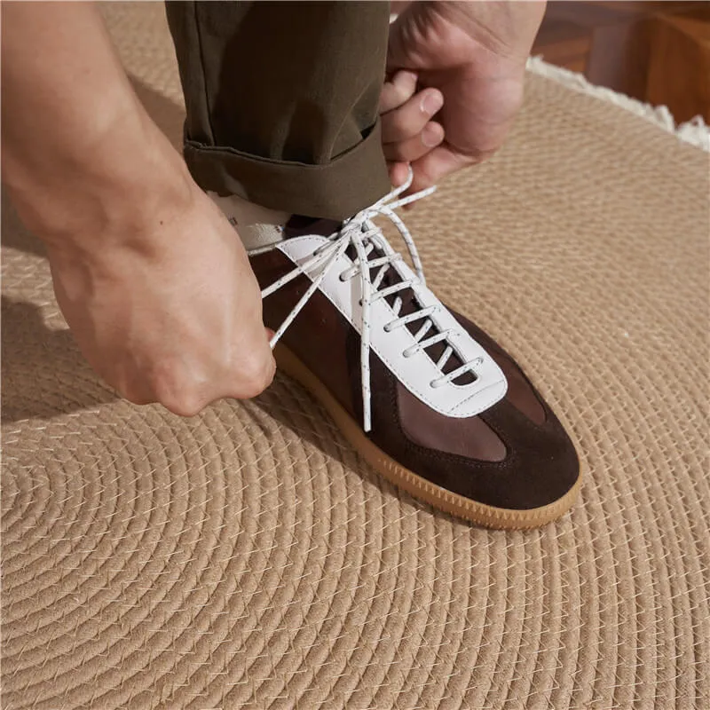 Men's Two Tone German Trainer