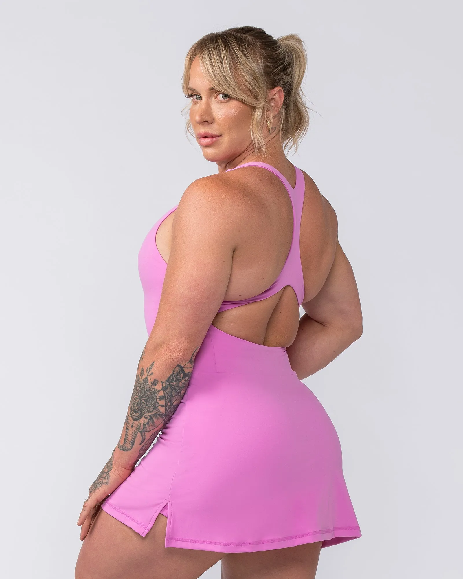 MN x Em King Aura Dress - Fondant Pink