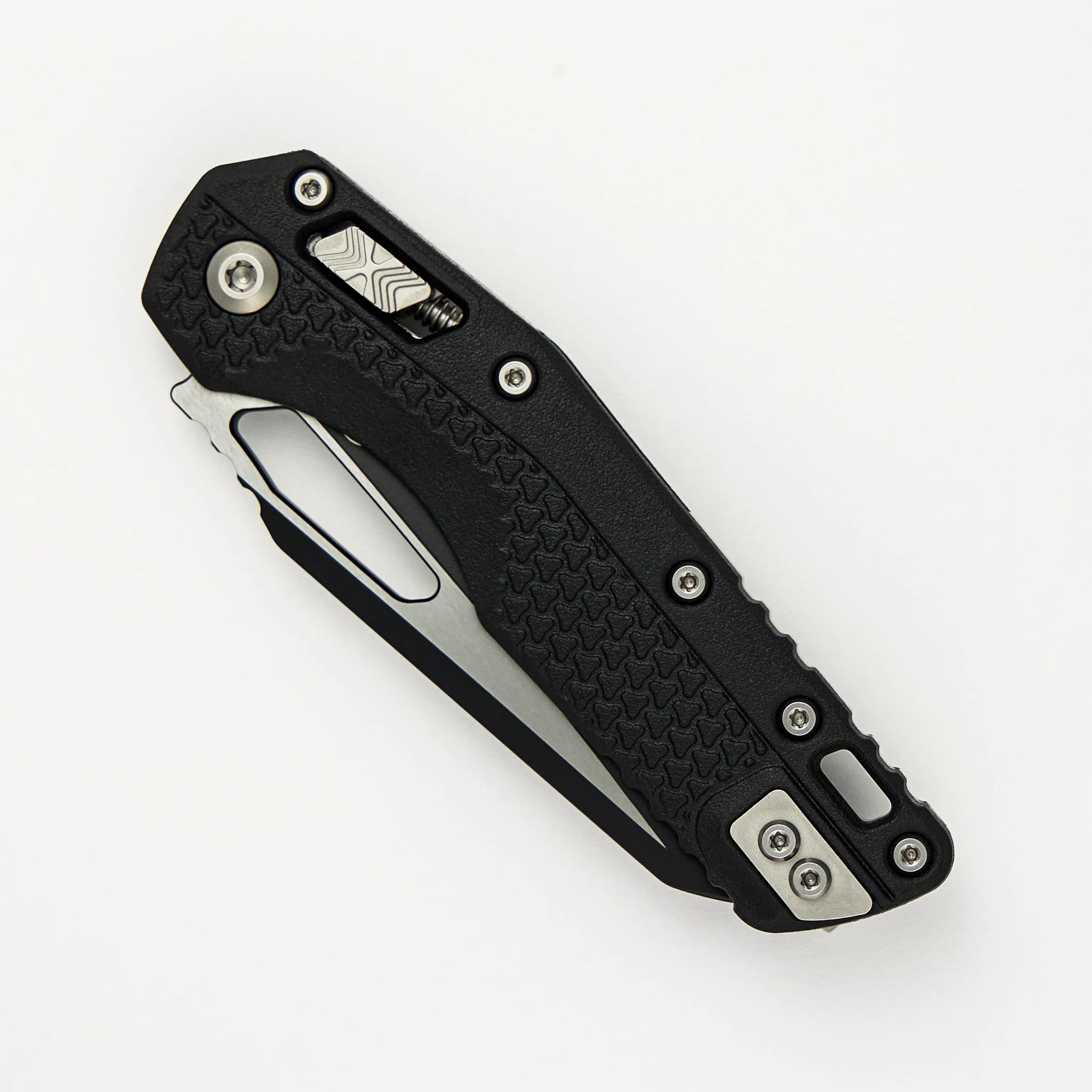 MSI S/E Tri-Grip Polymer Black Partial Serrated 210T-2 PMBK