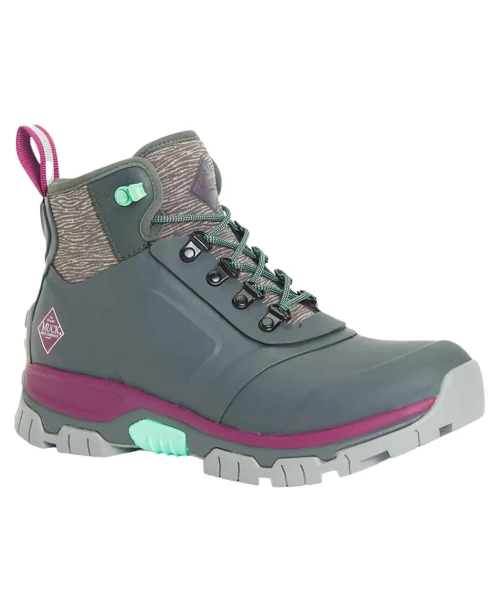 Muck Boots Womens Apex Lace-Up Short Boots Clearance