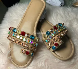 Multi-Gem Magic Slip-Ons