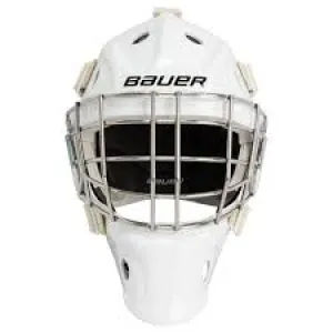 New Bauer 940 Size Sr M White Hockey Goalie Goalie Helmet