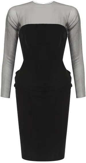 Oscar de la Renta velvet dress Size 12UK
