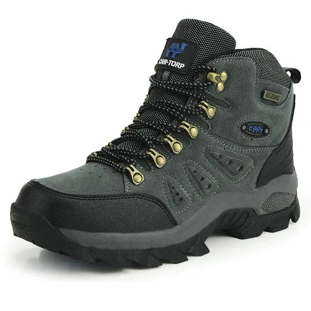 Outdoor Waterproof Hiking Hunting Boots Unisex Winter Shoes Mountain Sport
