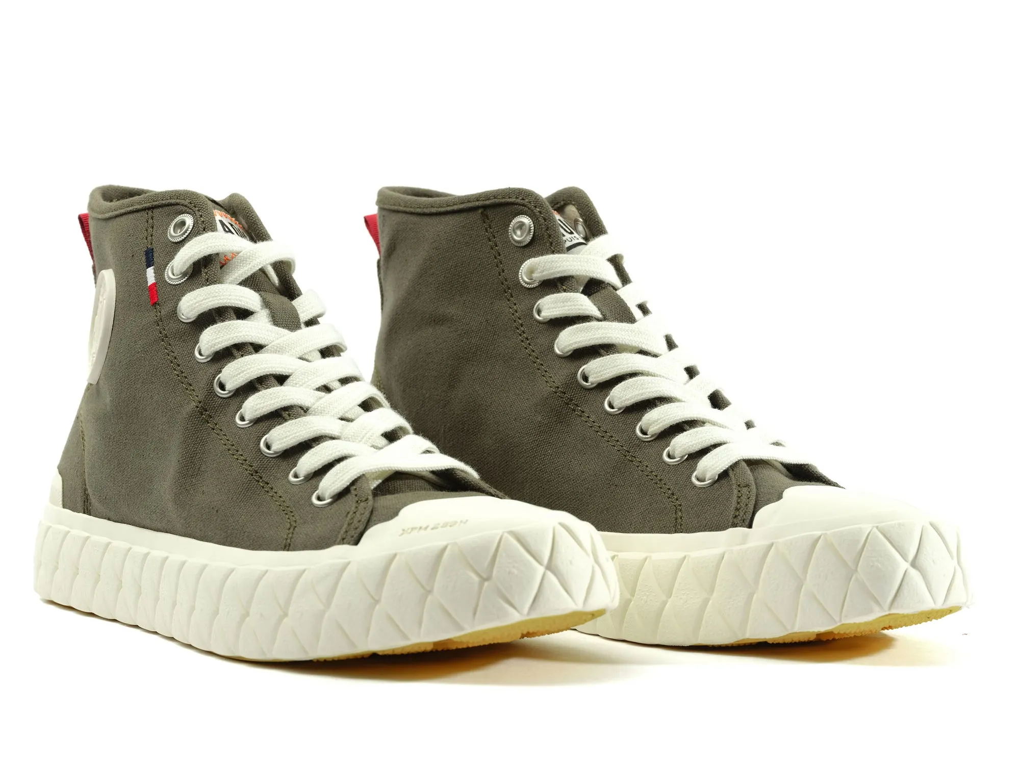 PALLA ACE CANVAS MID OLIVE NIGHT