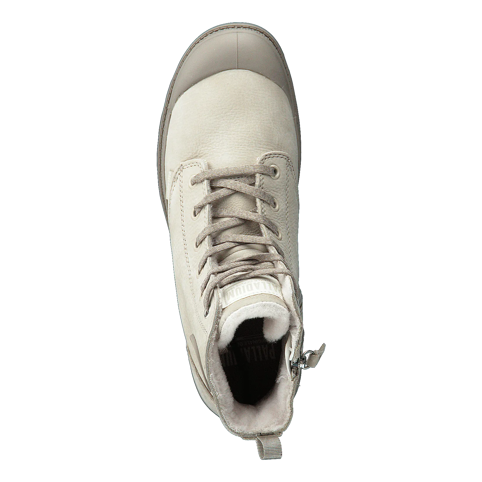 Pampa Hi Wool Zip Feather Grey