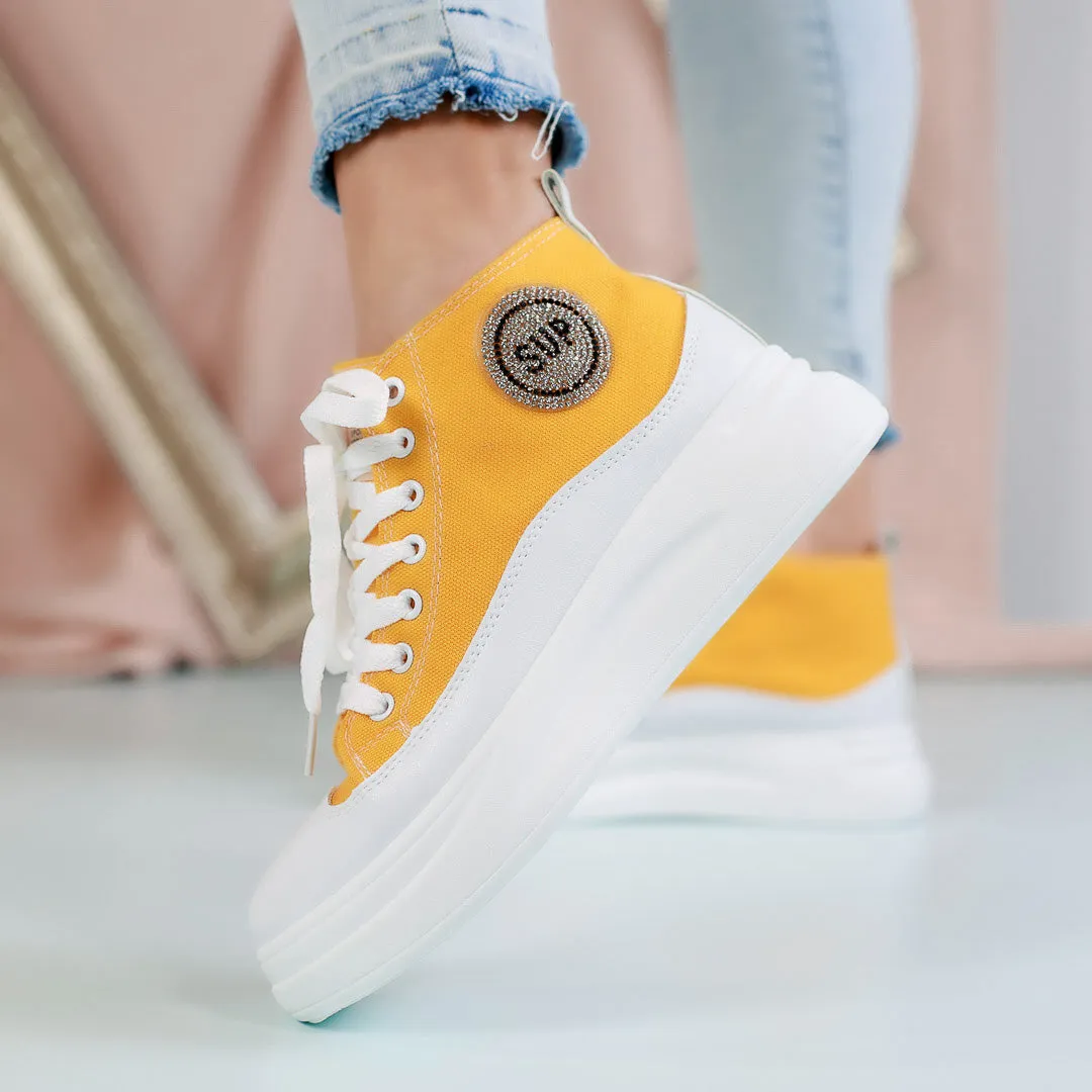 Pantofi sport Ashanti - Yellow