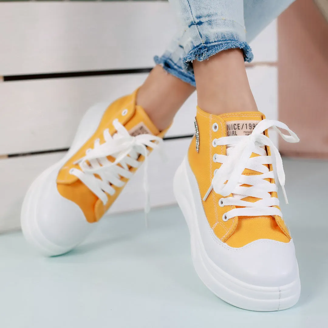 Pantofi sport Ashanti - Yellow