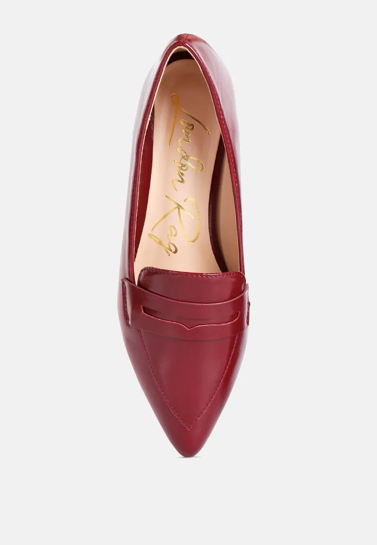 Peretti Flat Formal Loafers By Ruw