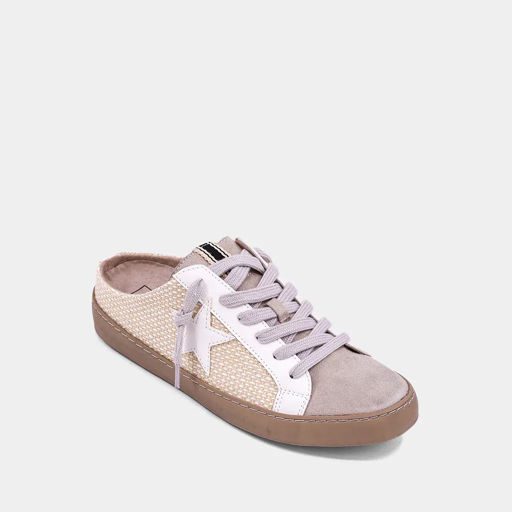 Polka Mule Sneaker Woven