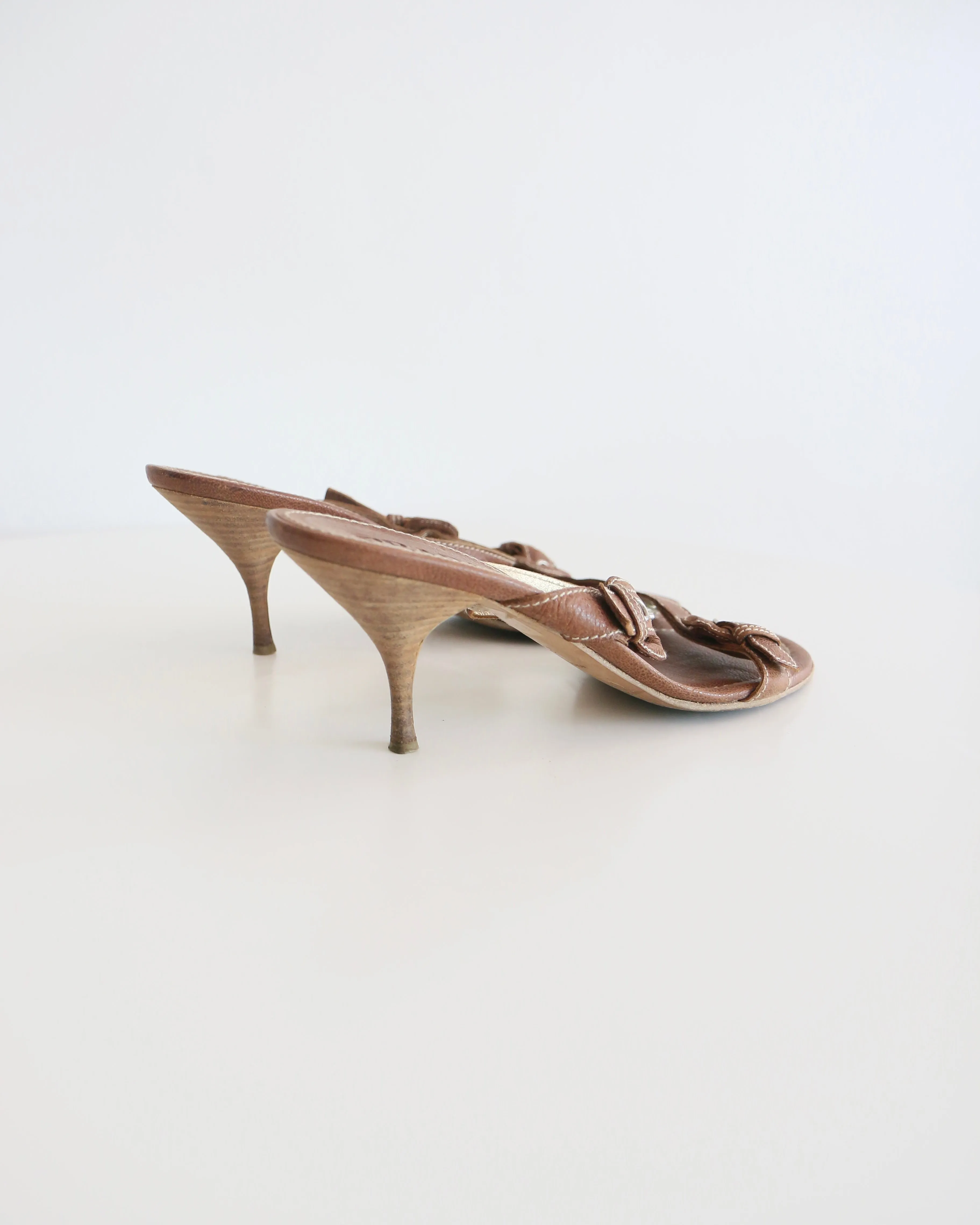 Prada Buckle Strap Heels
