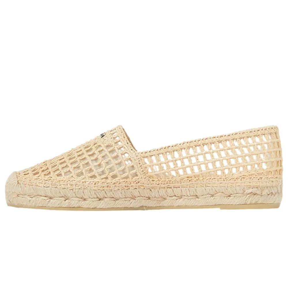 Prada Crochet espadrilles 'Natural'