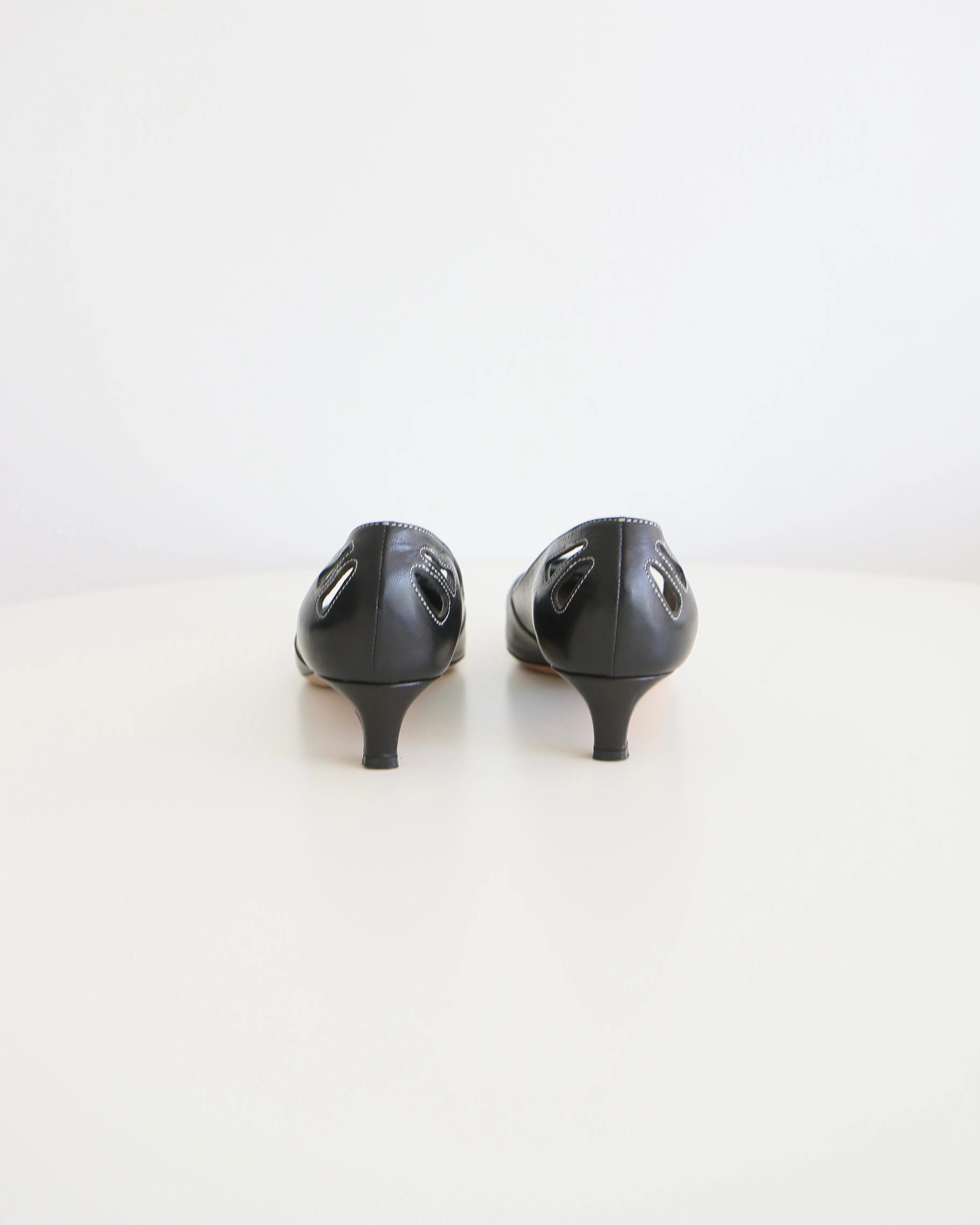 Prada Ribbon Bow Kitten Heels