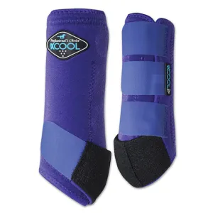 Professional's Choice 2XCool Sports Medicine Boot Fronts- Purple