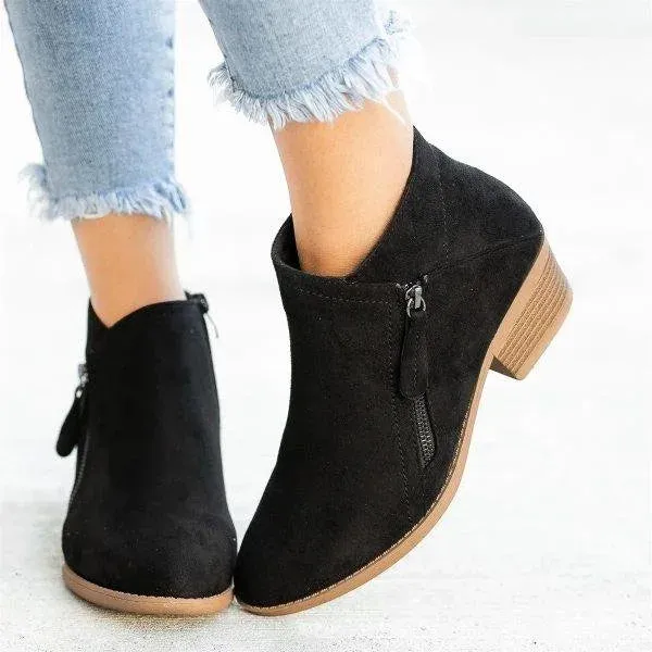 PU leather Boots for Ladies
