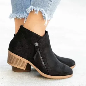 PU leather Boots for Ladies