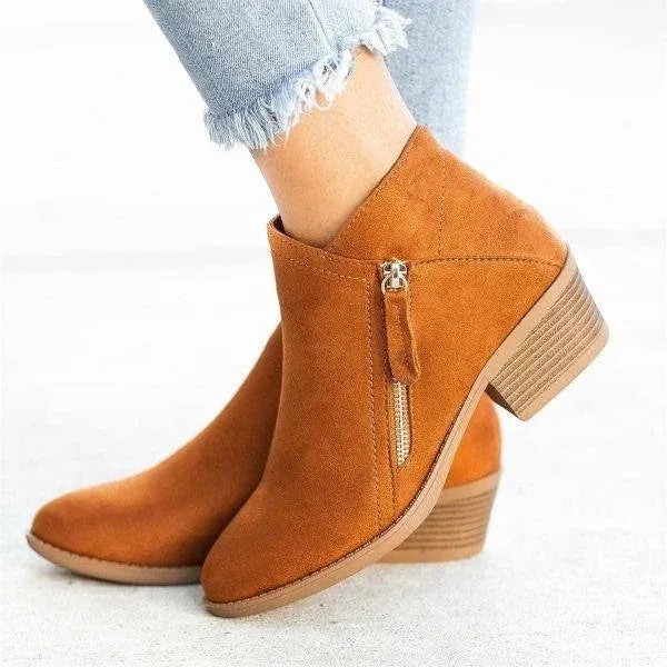 PU leather Boots for Ladies