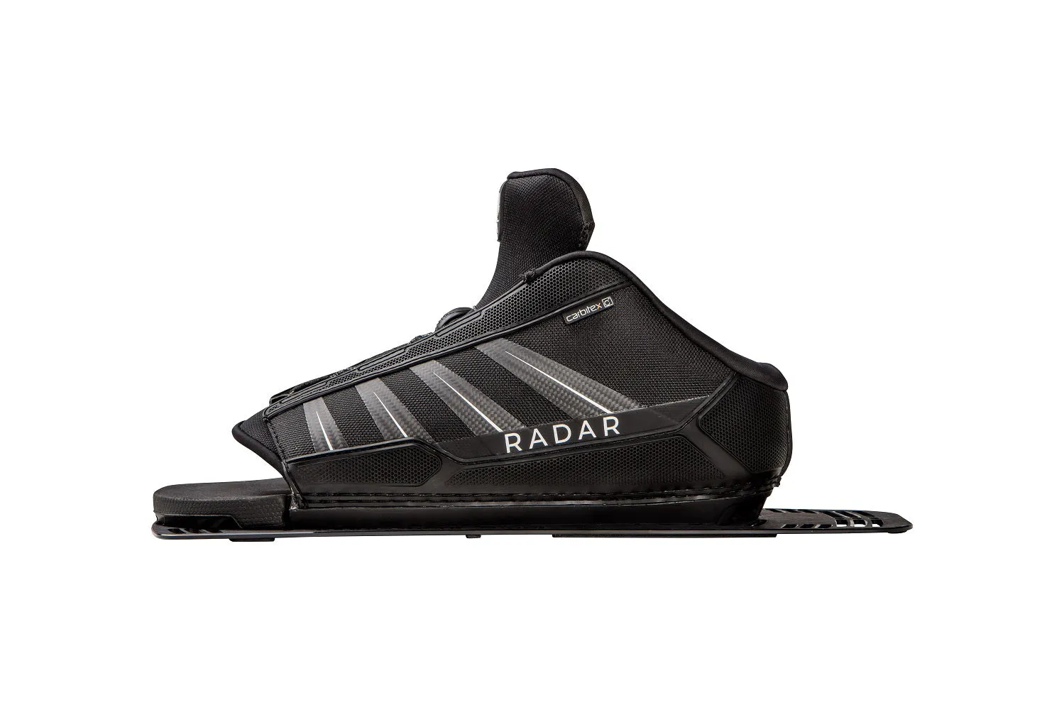 Radar Vector Boa HRT - Black / Carbon / White - Rear Aluminum Plate