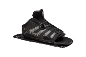 Radar Vector Boa HRT - Black / Carbon / White - Rear Aluminum Plate