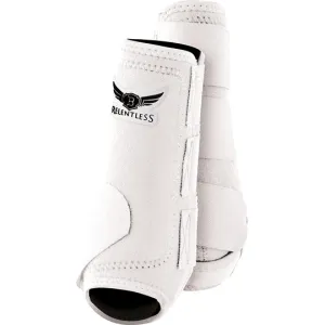 Relentless Front All-Around Sport Boots- White