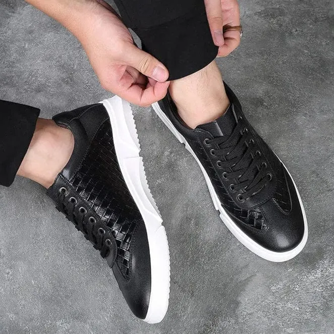 Ricco Aztan Genuine Leather Dress Sneakers