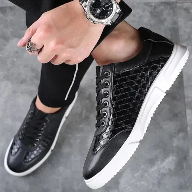 Ricco Aztan Genuine Leather Dress Sneakers