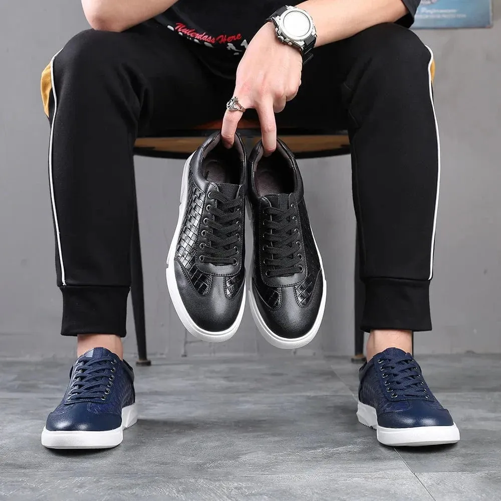 Ricco Aztan Genuine Leather Dress Sneakers