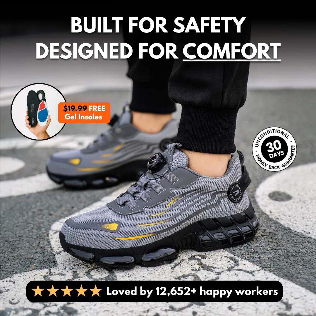 SafeStep - Built For Safety & All Day Comfort