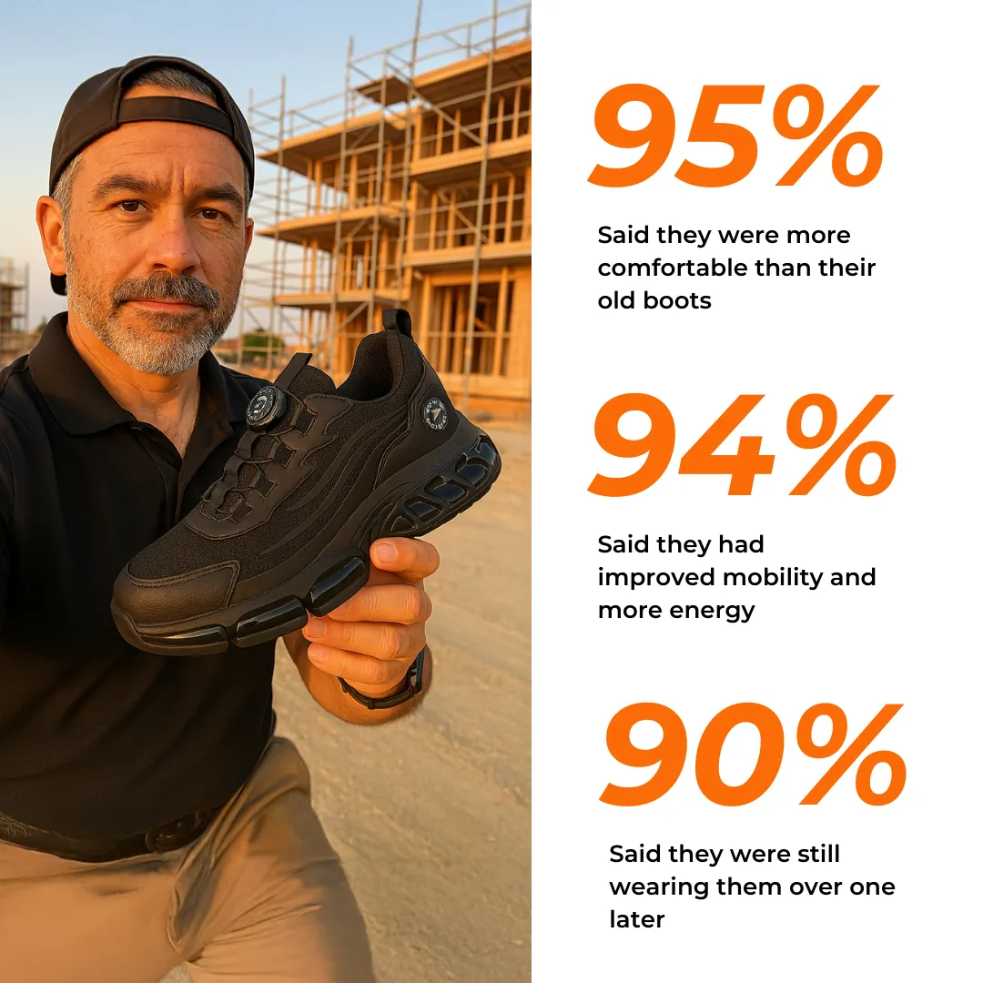 SafeStep - Built For Safety & All Day Comfort