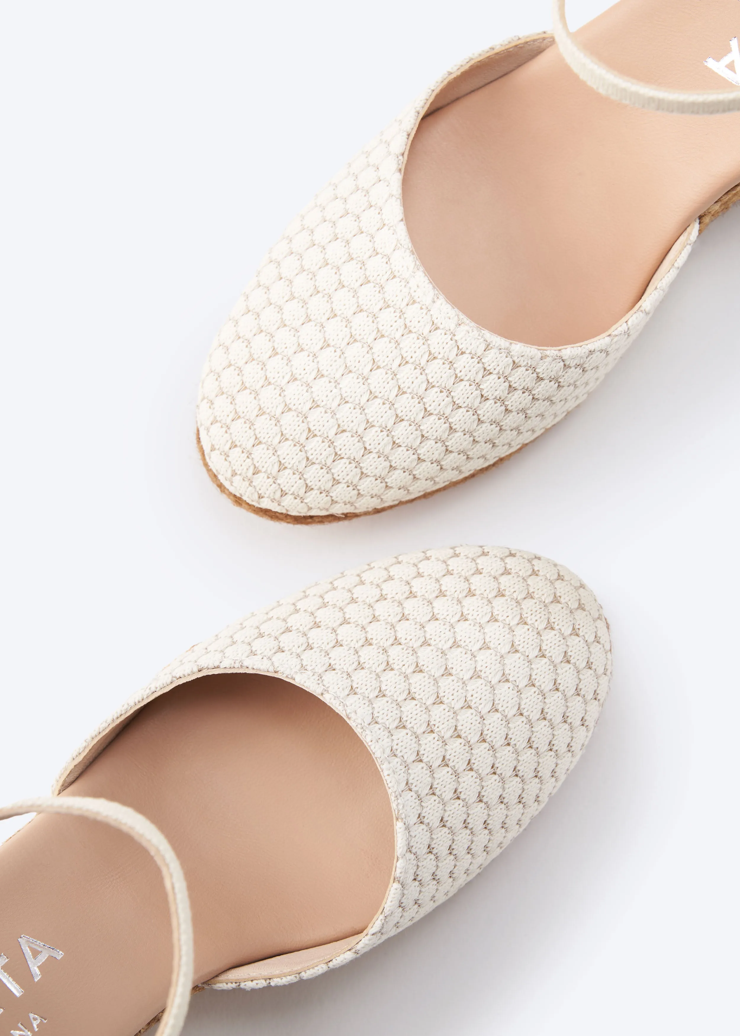 Satuna Limited Edition Canvas Espadrille Wedges