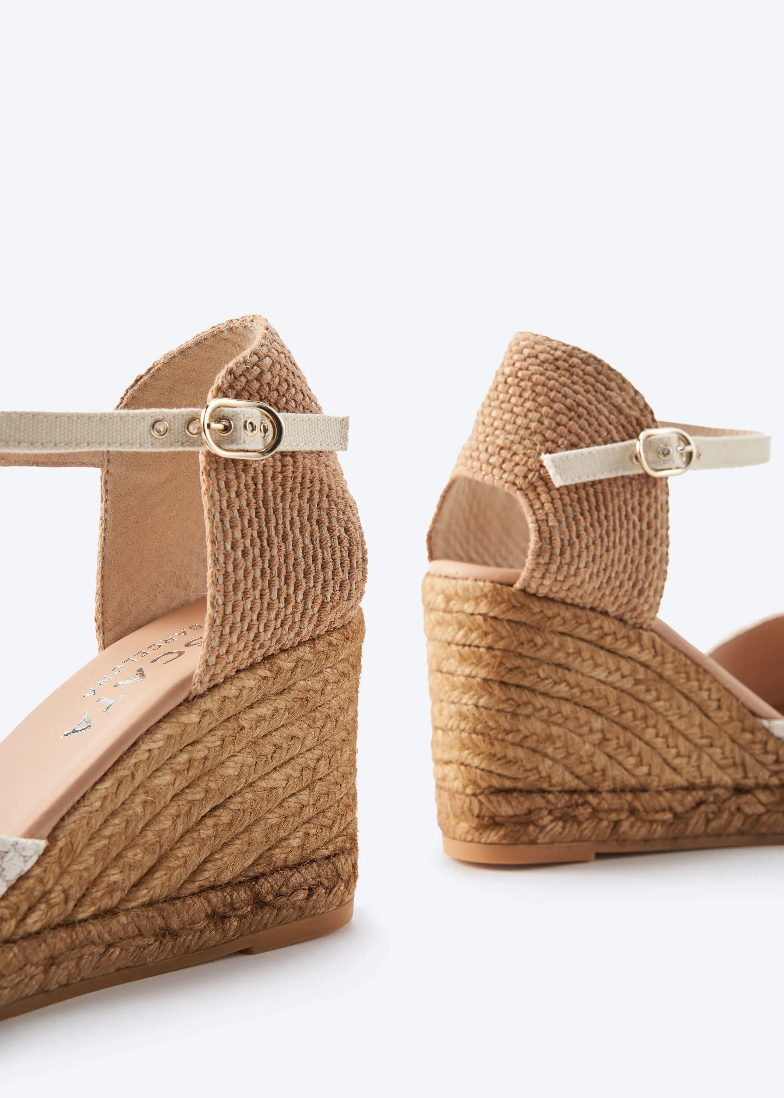 Satuna Limited Edition Canvas Espadrille Wedges