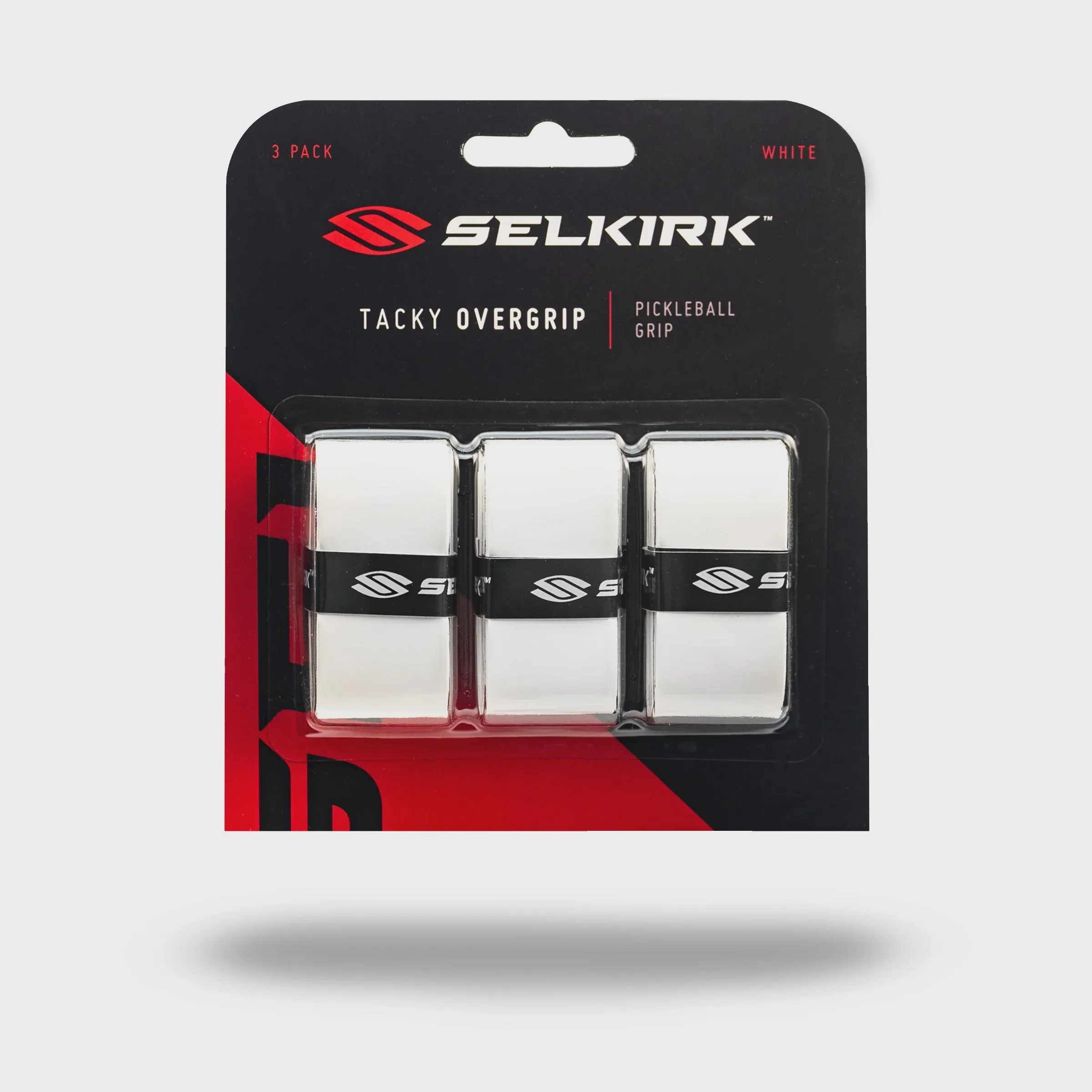 Selkirk 3 Pack Tacky Overgrips White