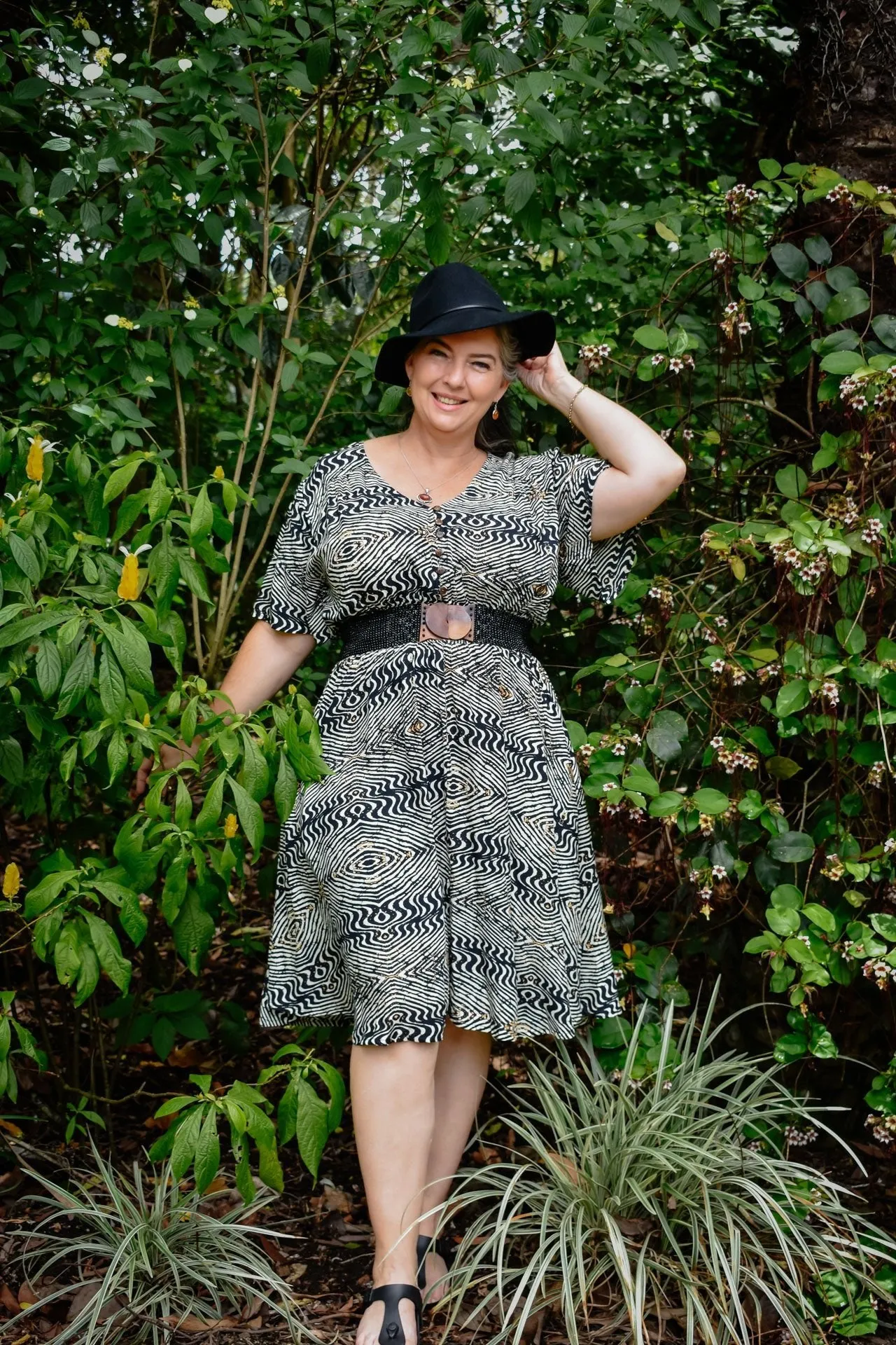 Serenity Midi Dress - Ethnic Sand
